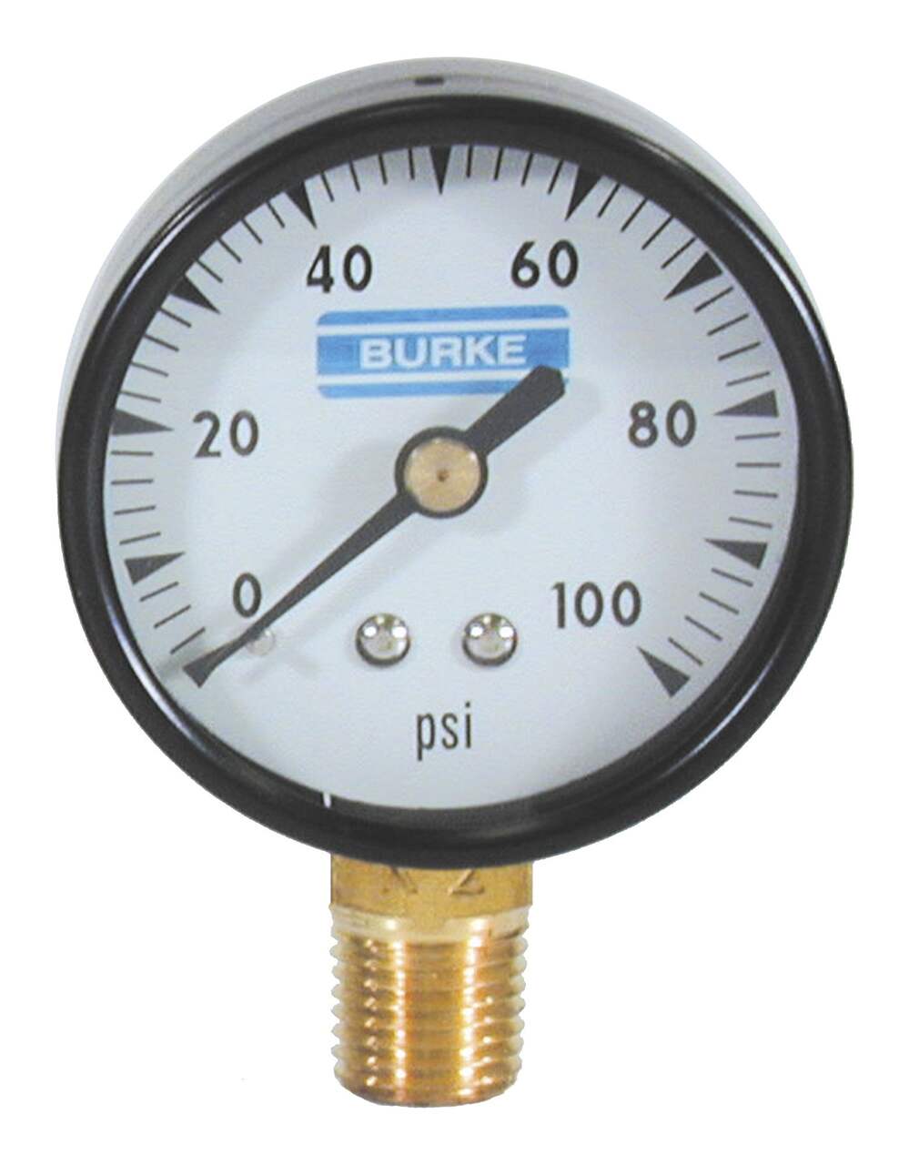 Jauge de pression 1/4-n Burcam 75076, 90 à 100 lb/po2