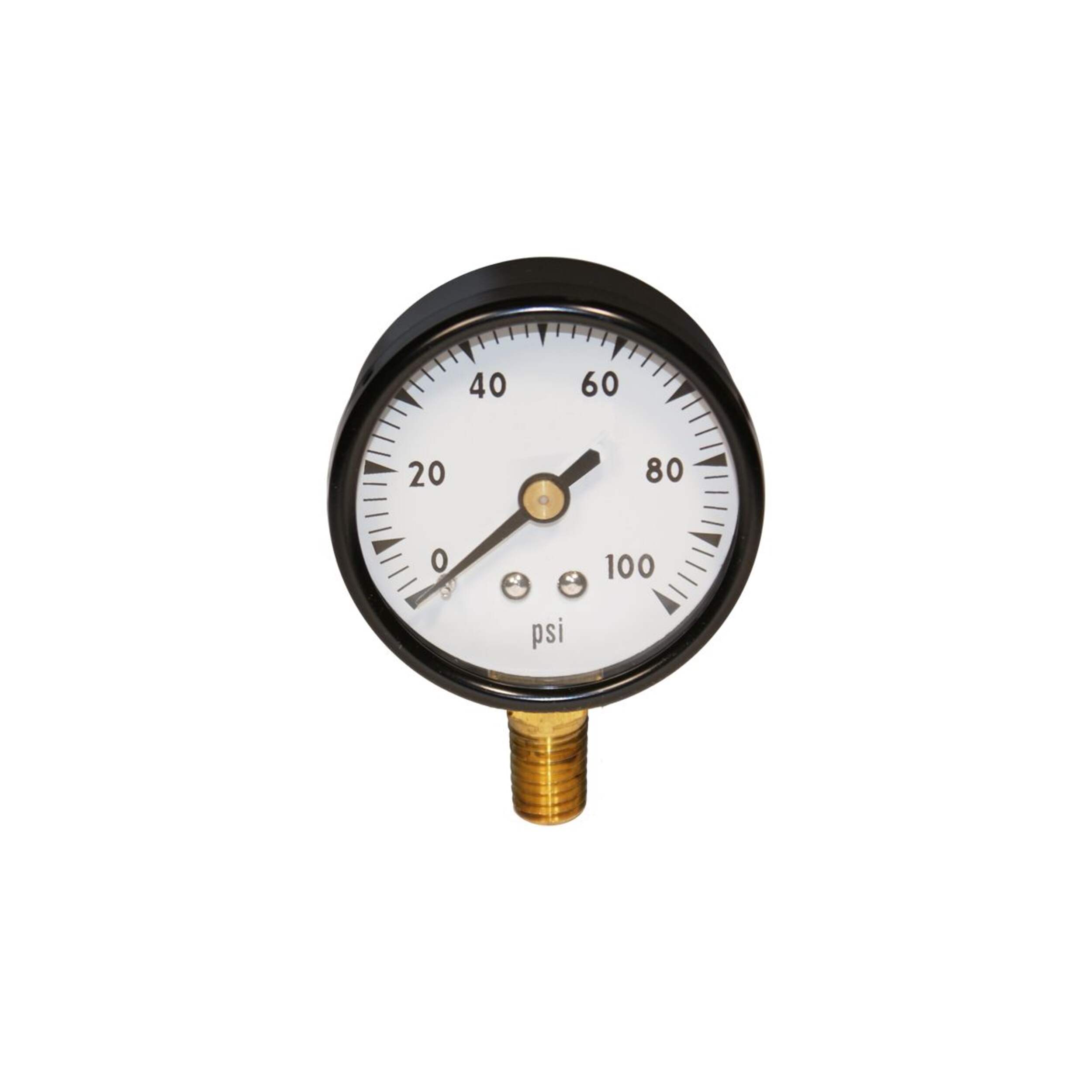 Superior 1/4-in Pressure Gauge LM Front_Elevated