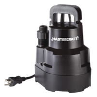 Mastercraft 1/4-HP Submersible Electric Utility Pump Front_Angled_Left
