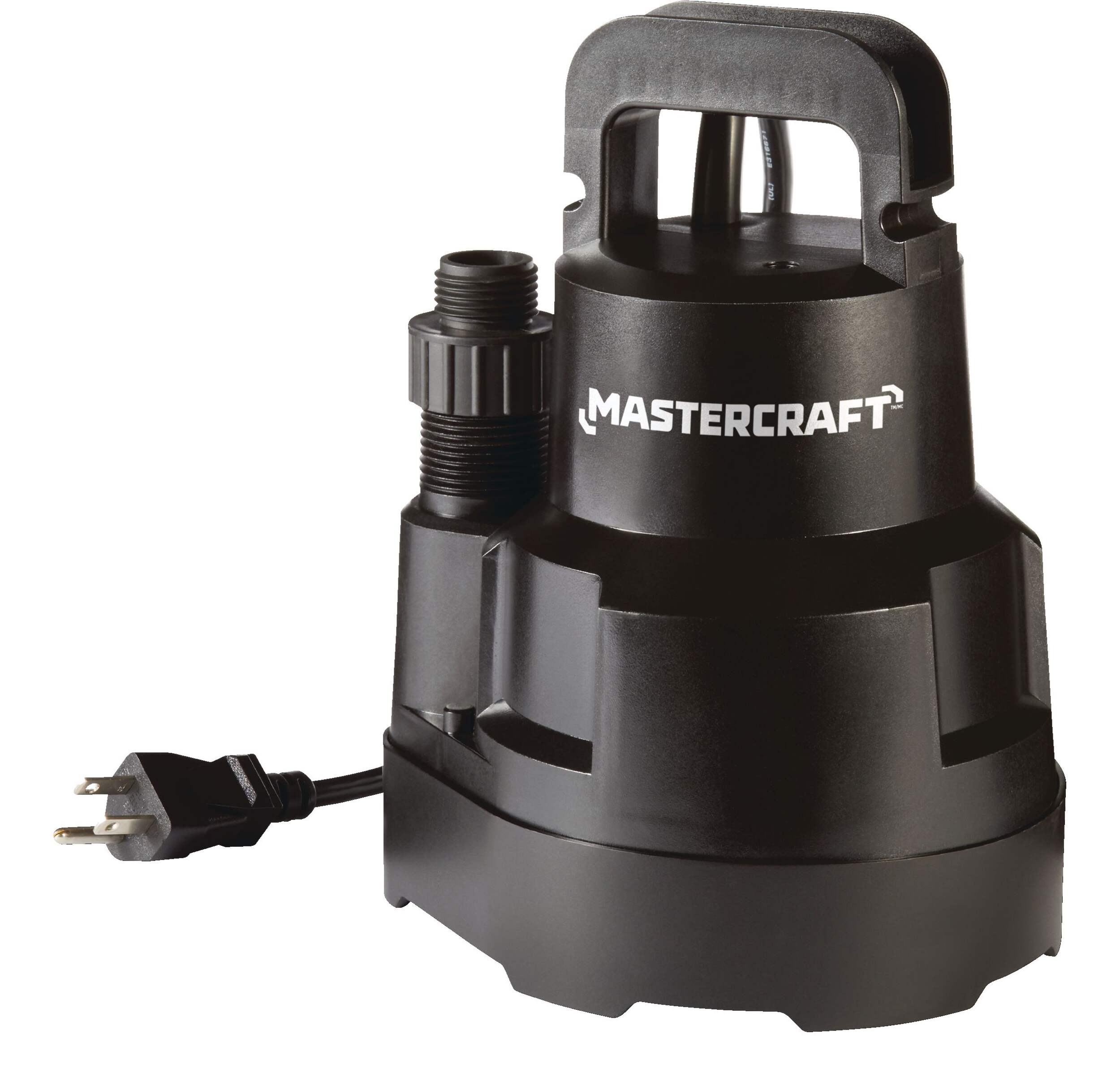 Pompe tout usage électrique submersible Mastercraft, 1/5 HP Front_Angled_Left