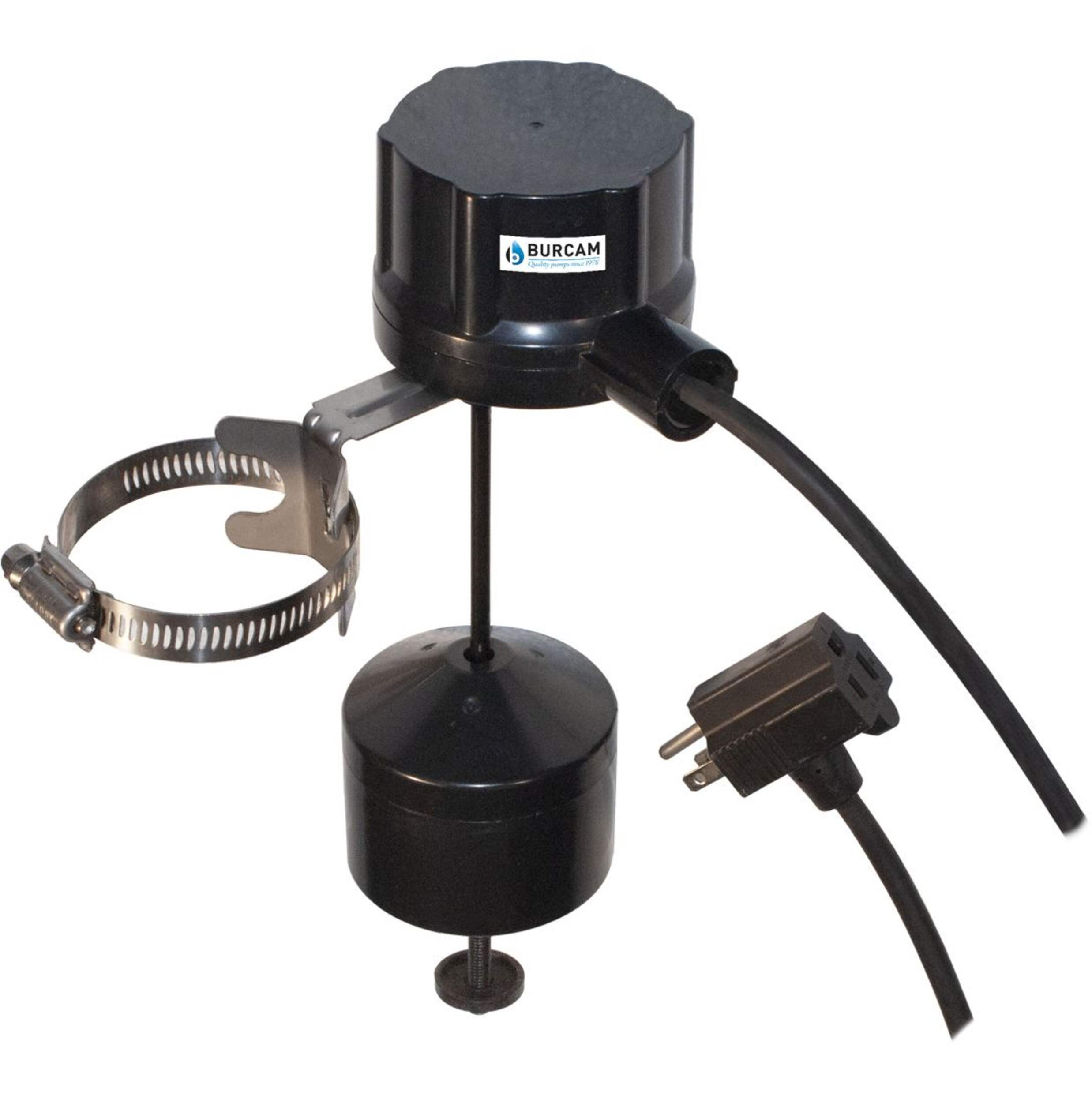 Burcam 450446W10-ft Vertical Float Switch Composite_or_Mixed