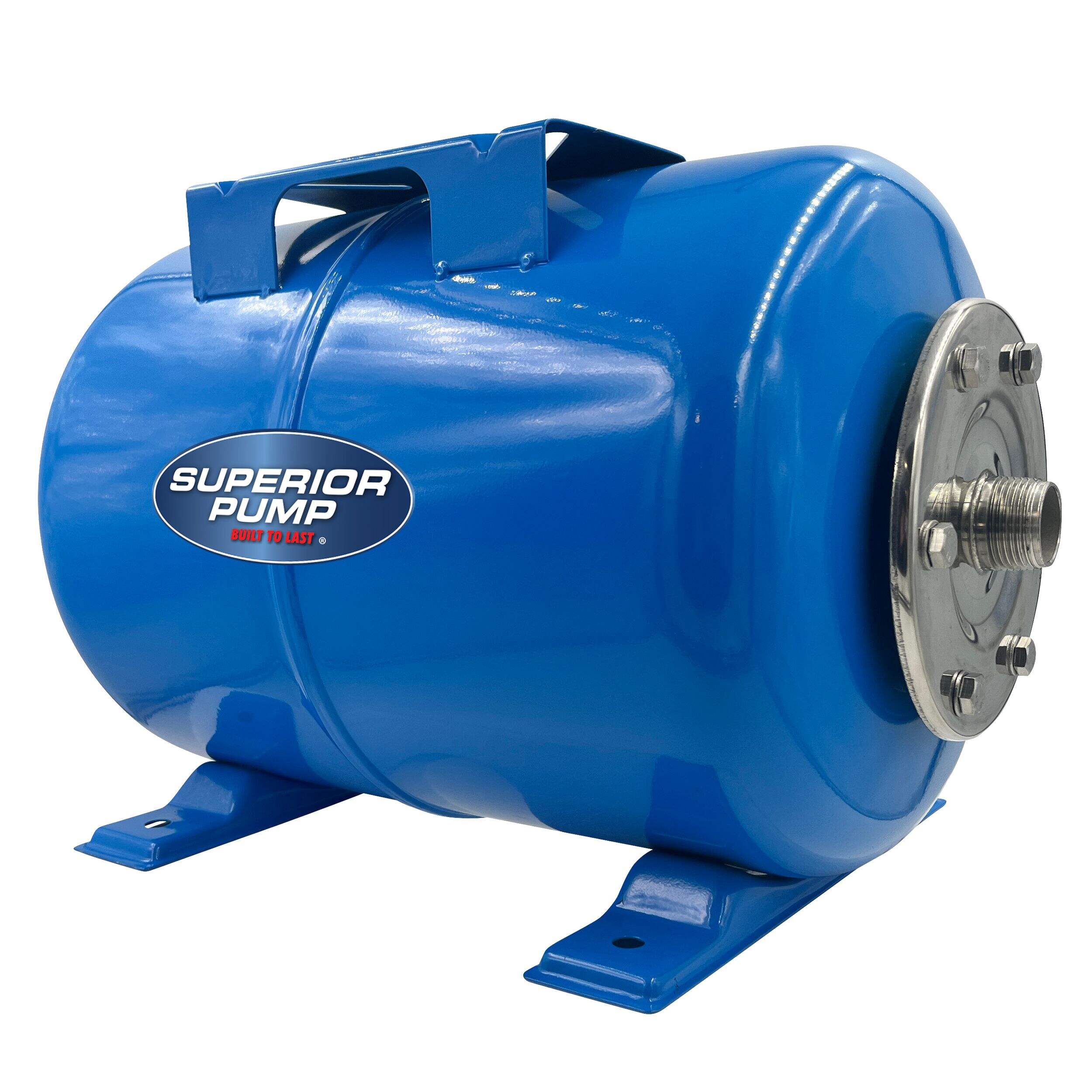 Réservoir à diaphragme horizontal Superior, sans entretien, 7 gal, 100 lb/po2 Front_Three_Fourths_Angled_Left