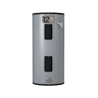 Chauffe-eau électrique Moffat G1250SDE-45, entrée par le haut, 4 500 W, 182 l, métallique Front_Flat