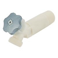 Tête Eastman 60093PK, robinet de vidange principal, blanc Front_Three_Fourths_Angled_Left