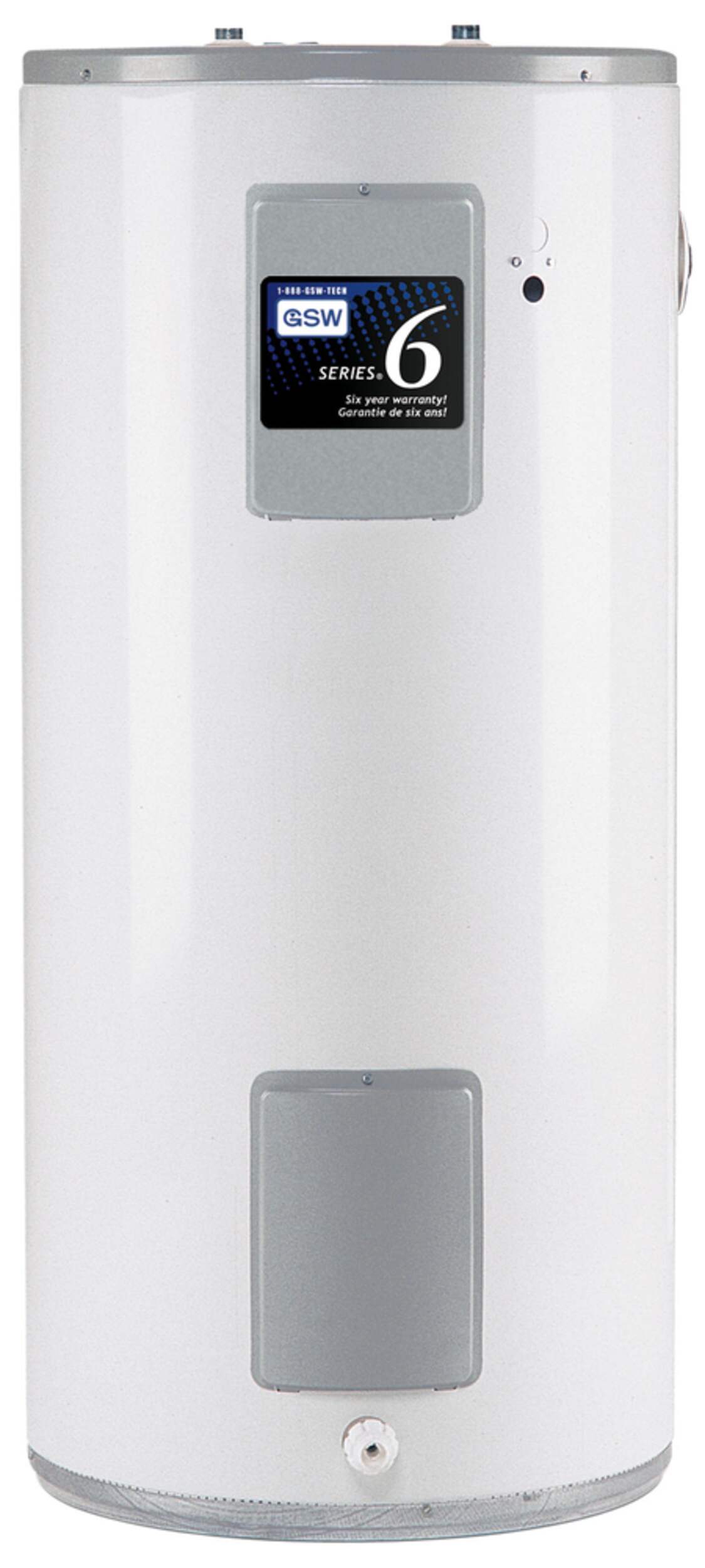 Chauffe-eau électrique Moffat, arrivée d'eau haut, 4 500 W, 284 L Front_Flat