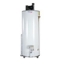 Chauffe-eau à gaz avec ventilation, 41,6 gal Back_Flat