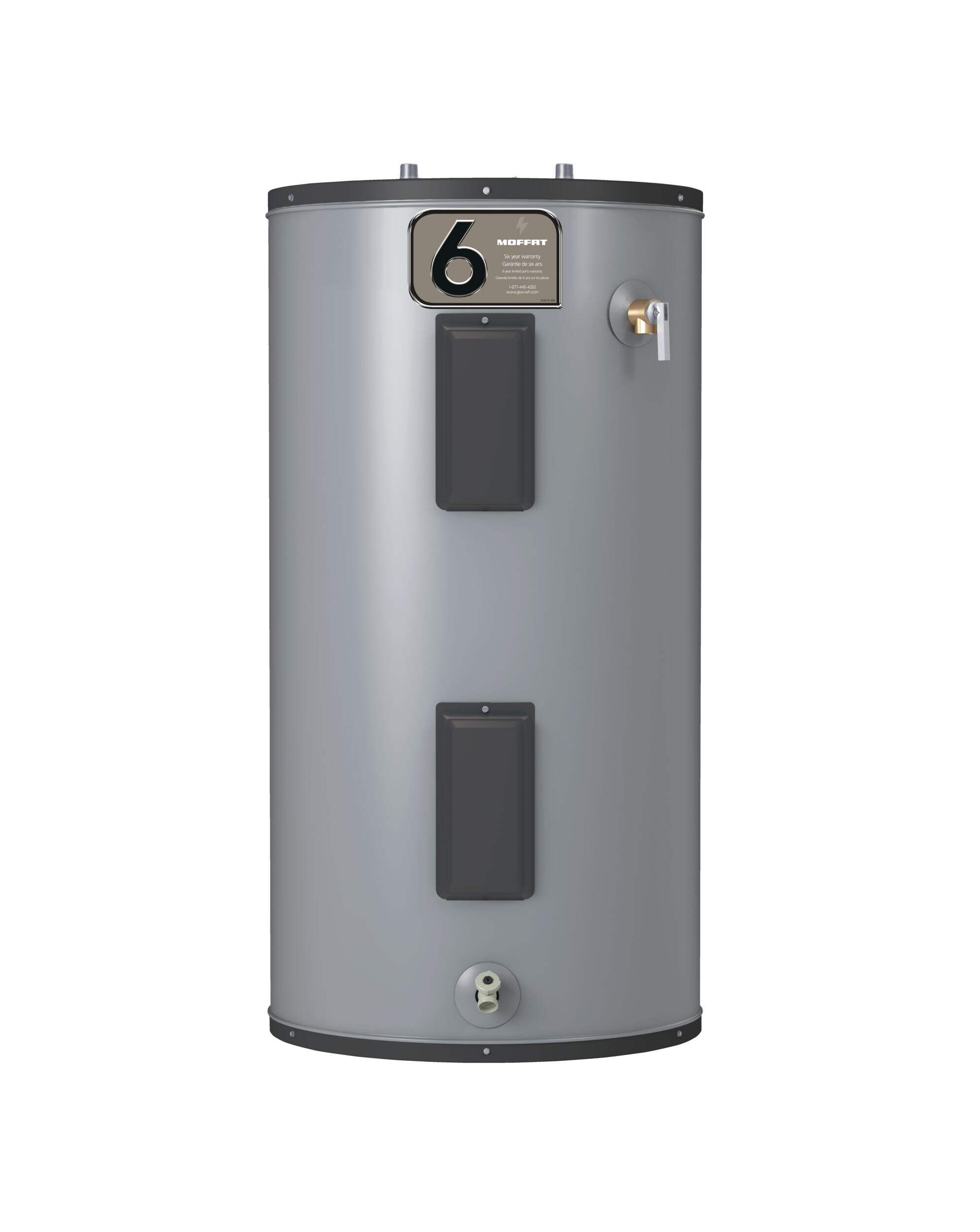 Moffat G650SDE-30 3000 W / 240 V 182-L Top-Entry Electric Water Heater, Metallic Front_Flat