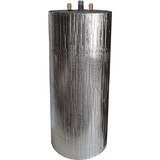 Ecoshades 40-Gal DIY Hot Water Heater Jacket/Blanket, Grey Front_Elevated