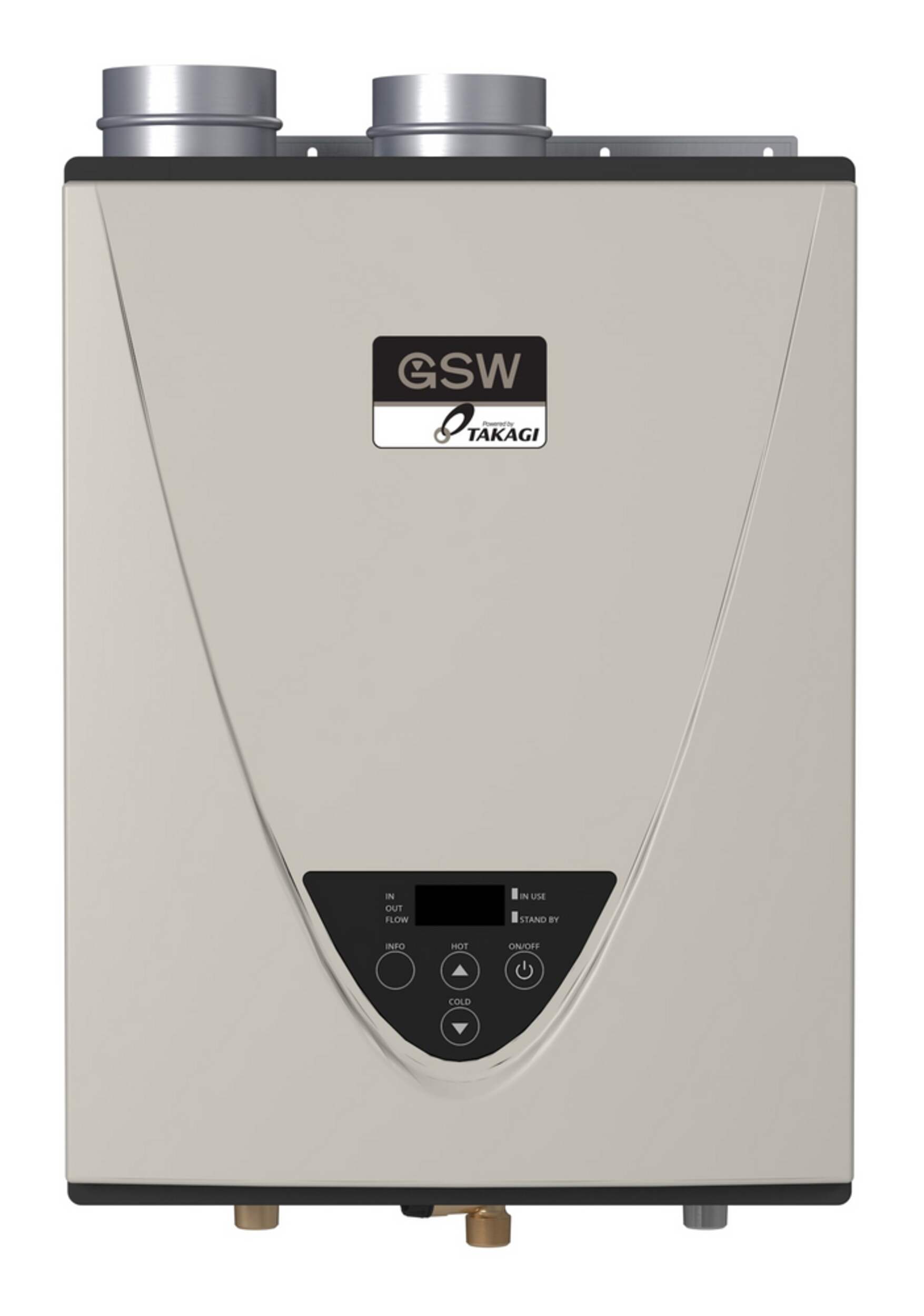 GSW GSWT540HN 199,000BTU Tankless Natural Gas Water Heater, Off