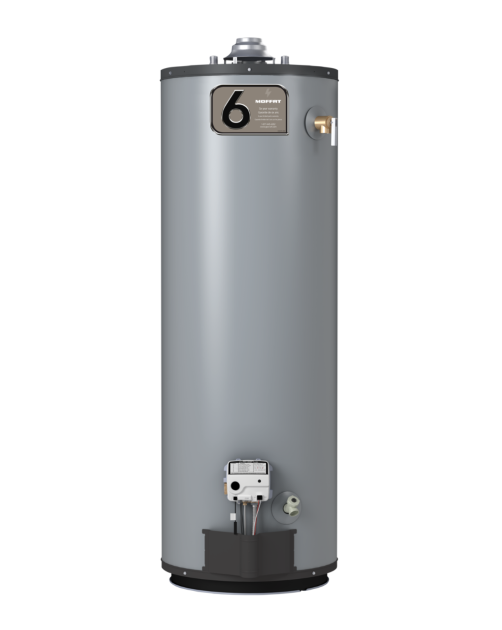 Chauffe-eau à gaz classique Moffat G640S40N-AV, 151 l, 40 000 BTU,  métallique