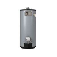 Moffat G940S40N-AV 40,000-BTU 151-L Conventional Gas Water Heater, Metallic Front_Flat