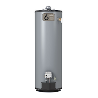 Moffat G650T40N-AV 40,000-BTU 189-L Conventional Gas Water Heater, Metallic Front_Flat
