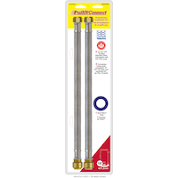 Trousse d'installation de chauffe-eau électrique / au gaz Waterline PushNConnect 406634, paq. 2