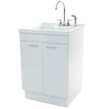 Cabinet Laundry Tub with Faucet