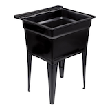 Cuve à lessive autonome Technoform, noir, 73 L Front_Angled_Right