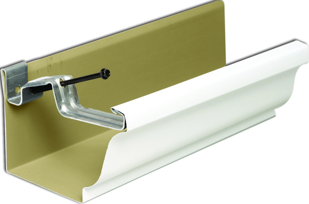 Euramax Canada 5in Aluminum Hidden Gutter Hanger with Screw Canadian
