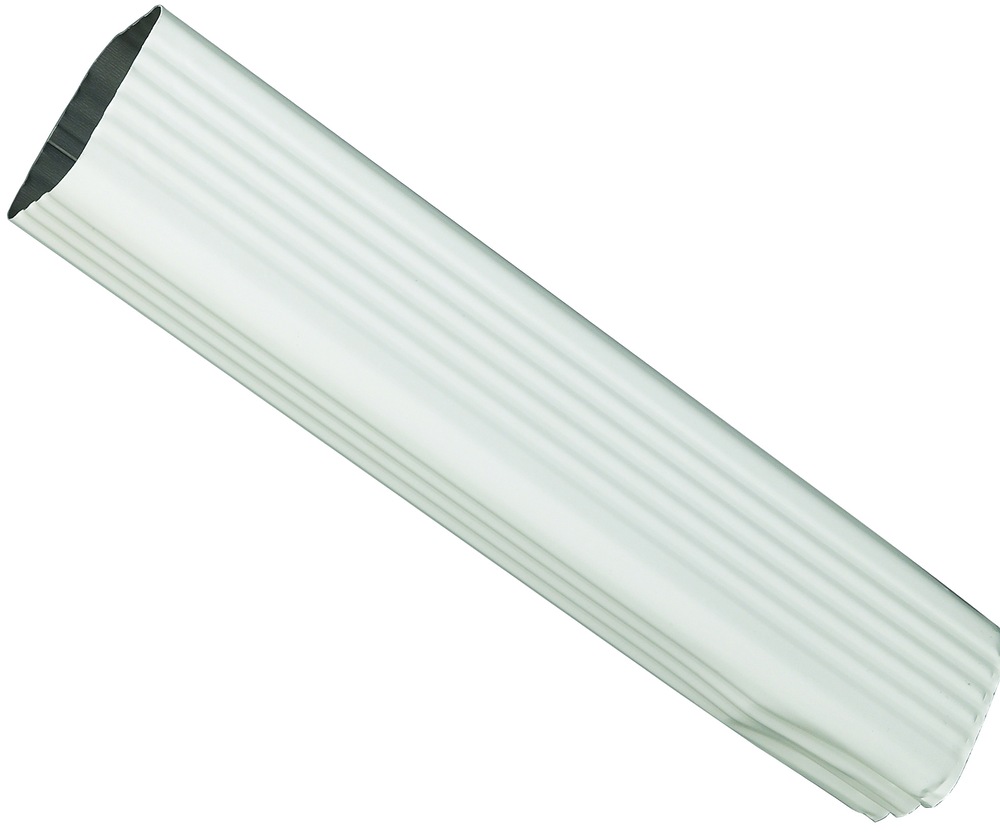 Euramax Aluminum Downspout Extension, 2 x 3 x 15in, White Canadian Tire