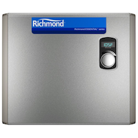 Chauffe-eau électrique sans réservoir Richmond pour la maison, métallique, 18 000 W Front_Flat