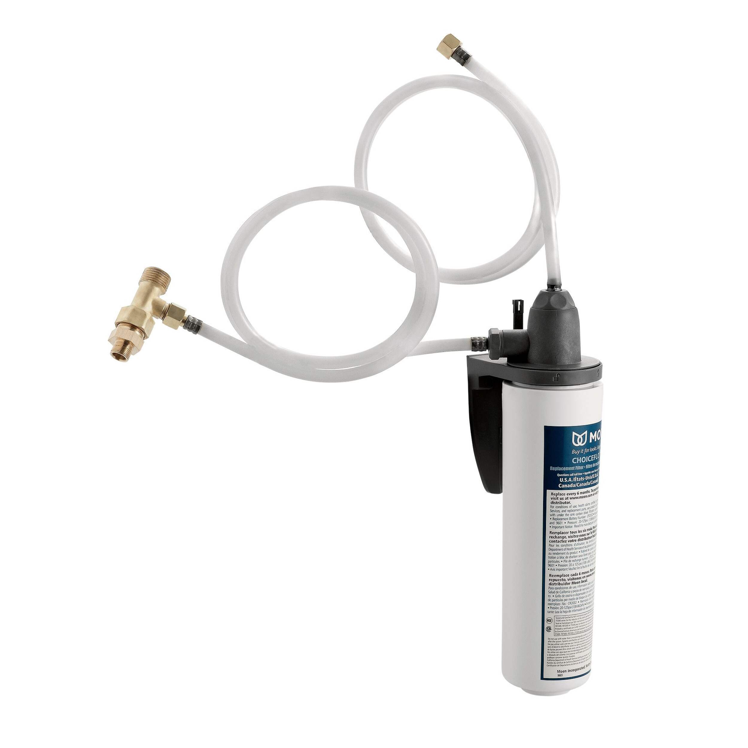 Moen Sip Under-The-Sink Water Filtration System with Filter Included Front_Three_Fourths_Angled_Right