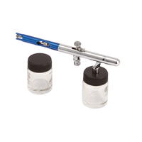 Mastercraft Multi-Purpose Dual Action Air brush Air Paint Sprayer Kit with Adjustable Patterns