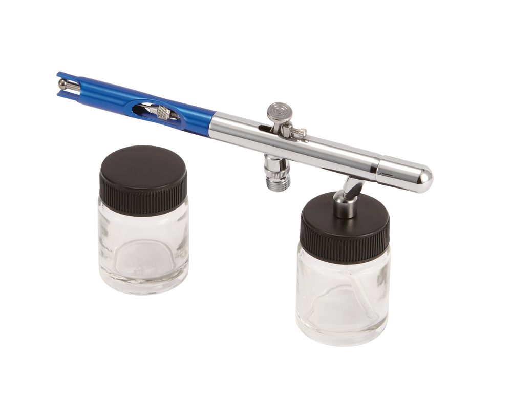 Mastercraft MultiPurpose Dual Action Airbrush Paint Sprayer Kit with
