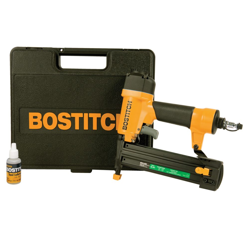 Bostitch 18 Gauge 2 In 1 Pneumatic Narrow Crown Stapler And Brad Nailer