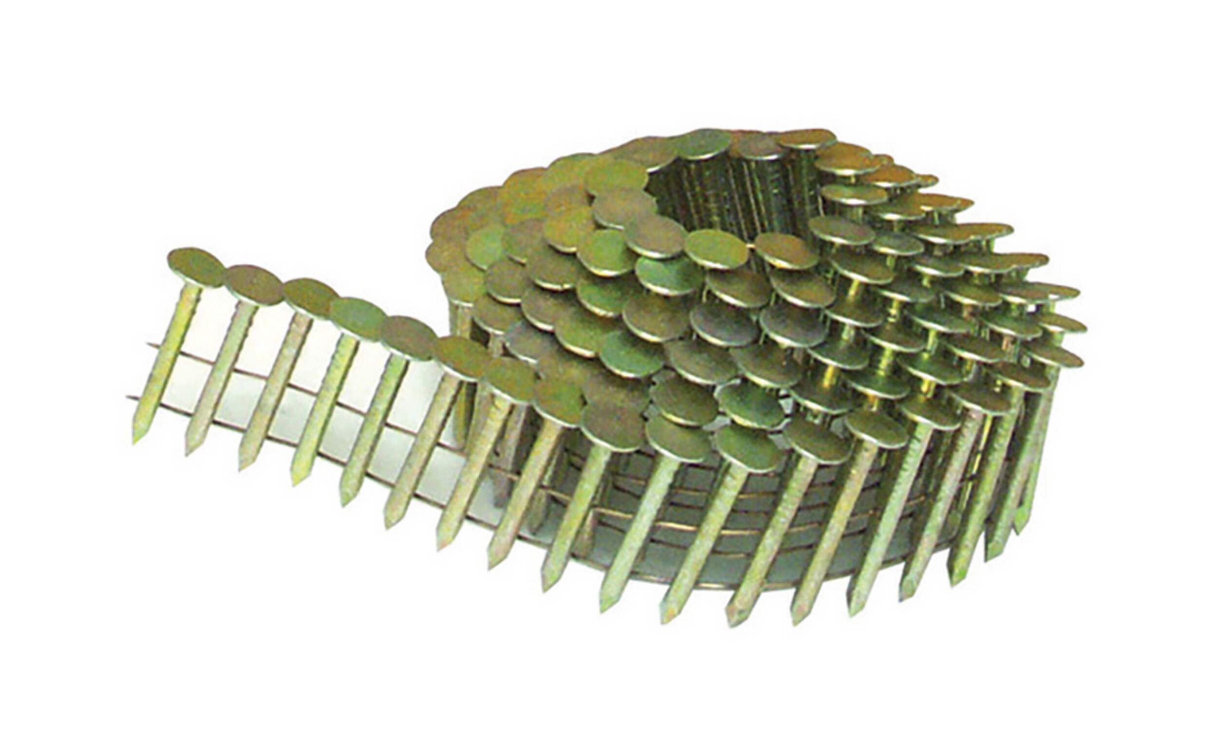 Bostitch CR3DGAL Galvanized Coil Roofing Nails, 15D, 1-1/4-in, 7200-pc Front_Elevated