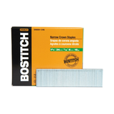 Agrafes à couronne étroite galvanisées Bostitch SX50351-3/8G, cal. 18, 1 3/8 po, paq. 3000 Front_Elevated