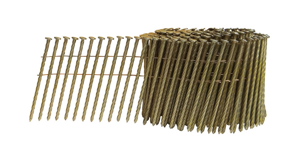 Bostitch AC12DS Coated Coil Framing Nails, 15D, 31/4in, 4500pc