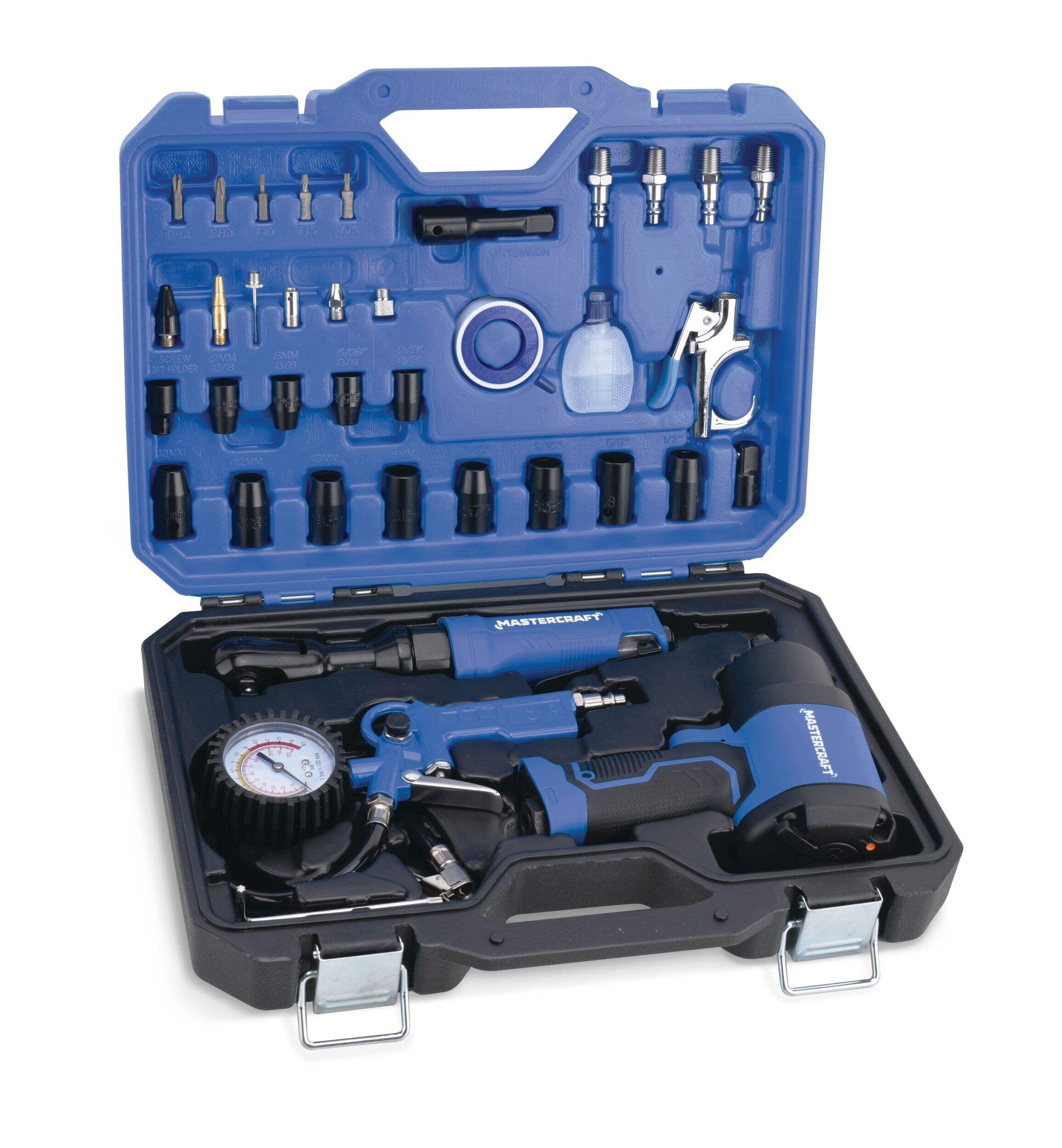 Mastercraft Air Tool Kit, 38-pc Front_Angled_Right