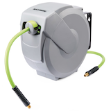 MAXIMUM Air Hose Reel with Hybrid Hose, 50-ft Front_Three_Fourths_Angled_Left