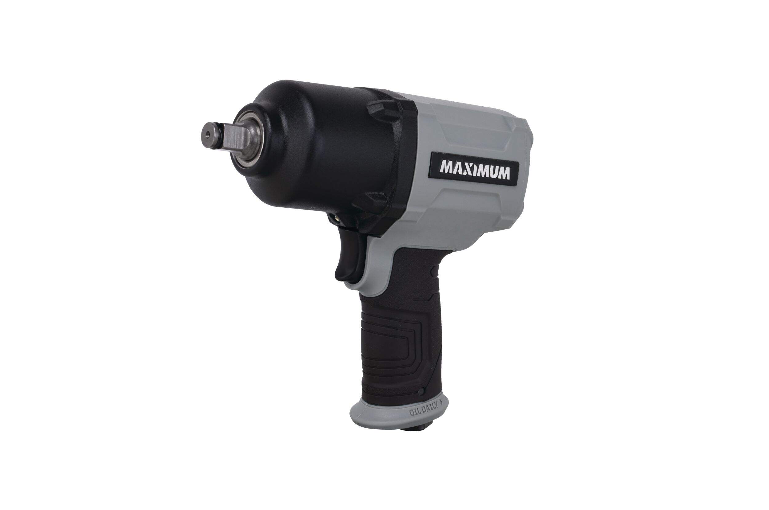 MAXIMUM Impact Wrench with Built-In Regulator, 1/2-in Front_Three_Fourths_Angled_Left