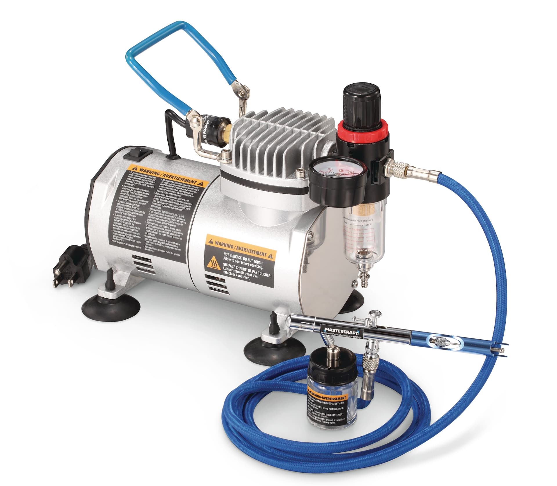 Central pneumatic deals airbrush compressor kit