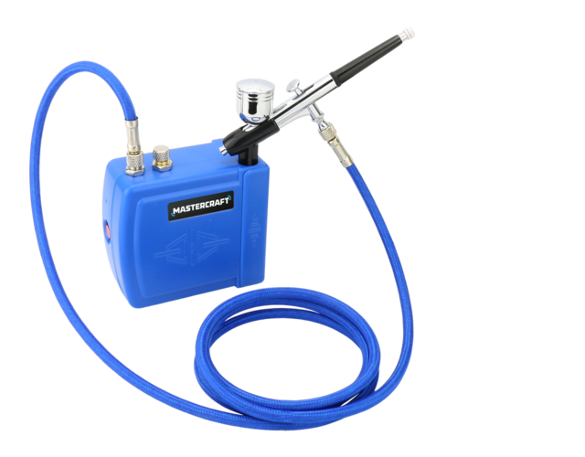 Mastercraft Mini Air Brush Compressor Kit Canadian Tire