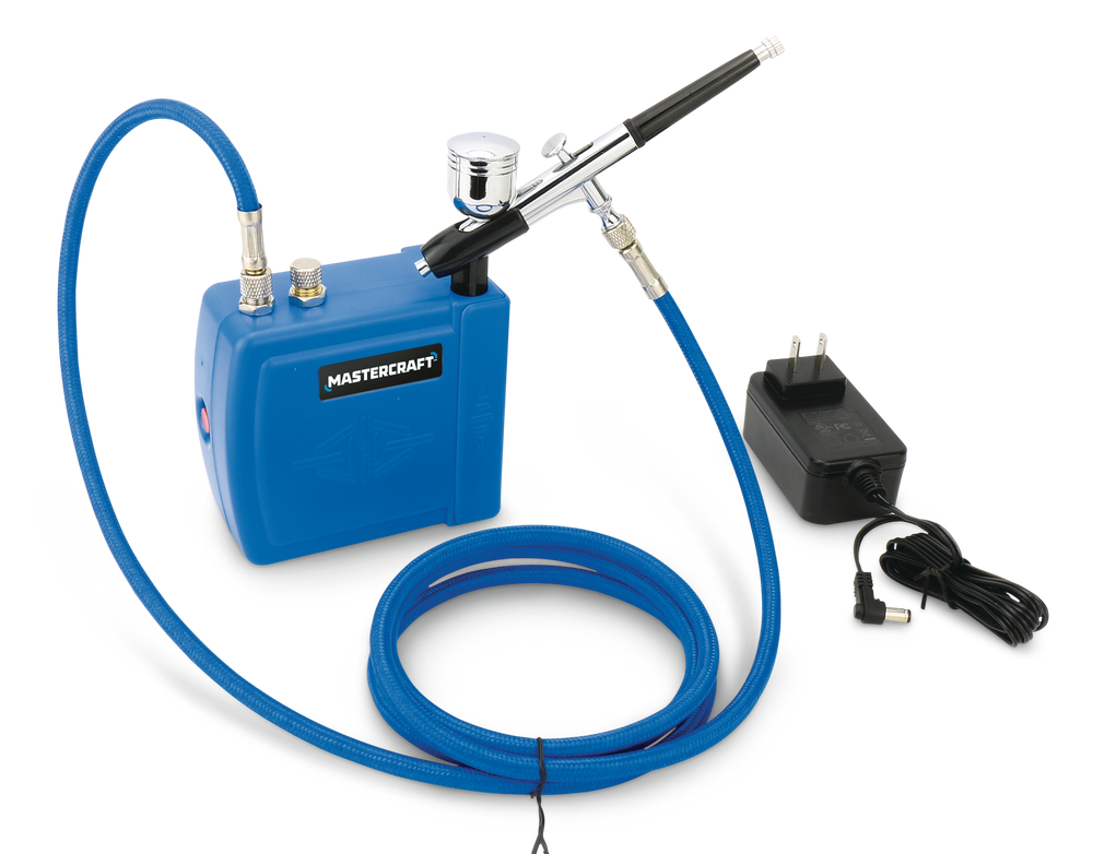 Mastercraft Mini Air Brush Compressor Kit Canadian Tire