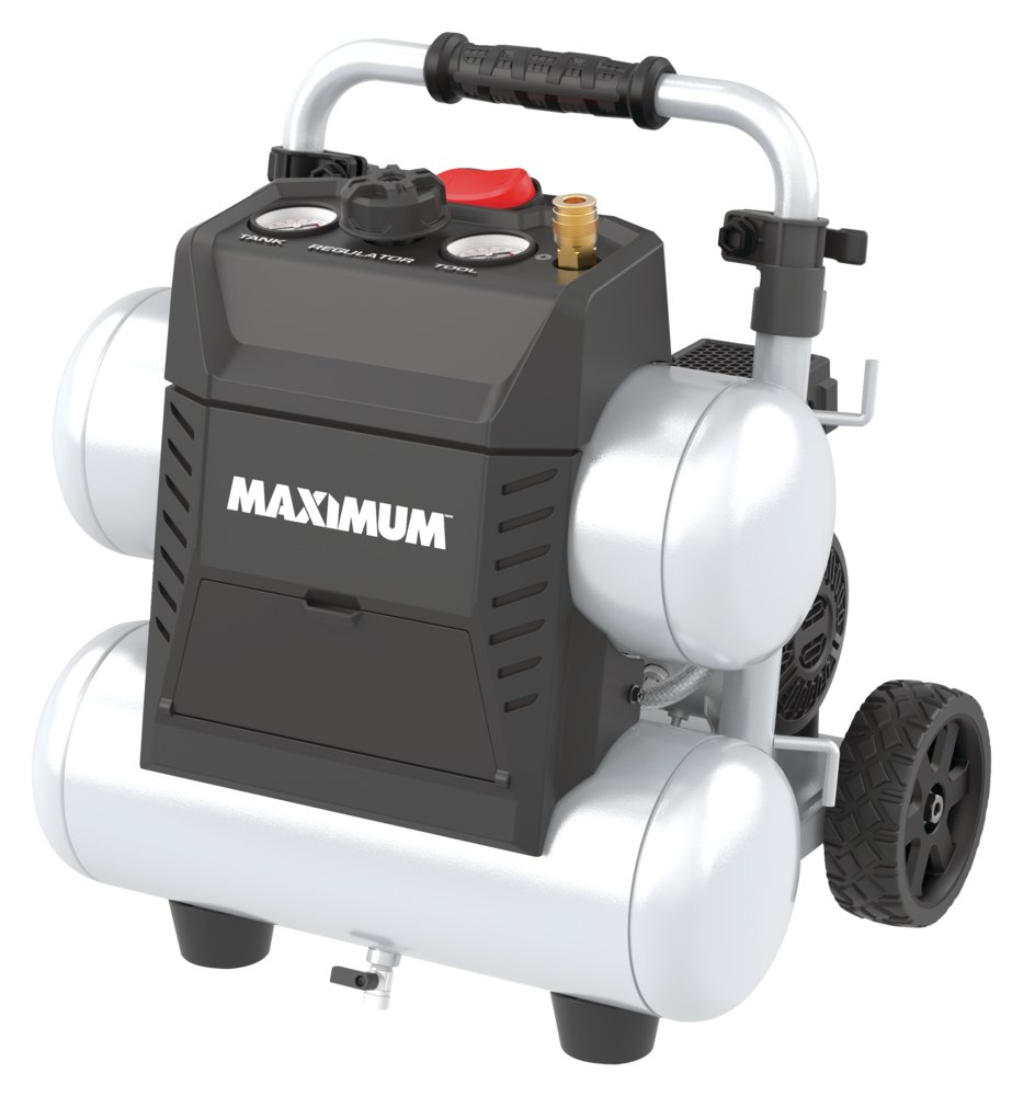 4.5 Gallon Quiet Air Compressor MAXIMUM