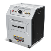 Compresseur d'air armoire silencieux MAXIMUM, 10 gal Front_Three_Fourths_Angled_Left