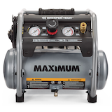 Compresseur d'air silencieux MAXIMUM, 2 gallons Front_Flat