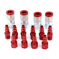Mastercraft ColorFit Coupler and Plug Kit, 14-pc Composite_or_Mixed