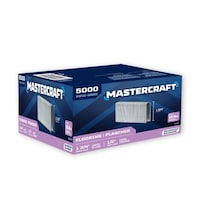 Agrafes à plancher Mastercraft, calibre 15,5, 1 3/4 x 1/2 po, paq. 5000 Front_Angled_Right