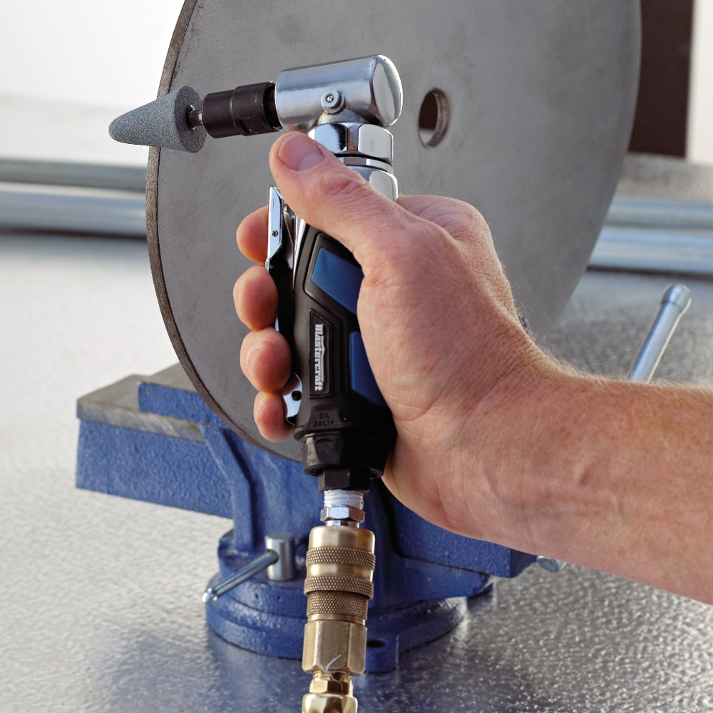 Mastercraft Variable Speed 90° Powered Angle Pneumatic Air Die Grinder