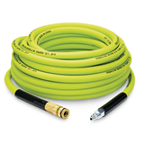 MAXIMUM Lightweight Rubber & PVC Air Hose, 3/8-in x 50-ft Front_Elevated