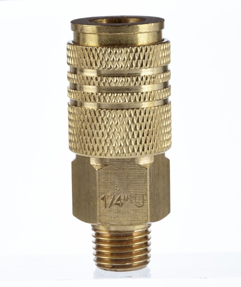 Mastercraft Universal Brass Male Air Hose Connect Coupler Canadian Tire