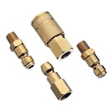 Mastercraft Air Tool Connect Coupler & Plug Kit, 3/8-in NPT, 4-pc Overhead_Flat