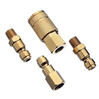 Mastercraft Air Tool Connect Coupler & Plug Kit, 3/8-in NPT, 4-pc