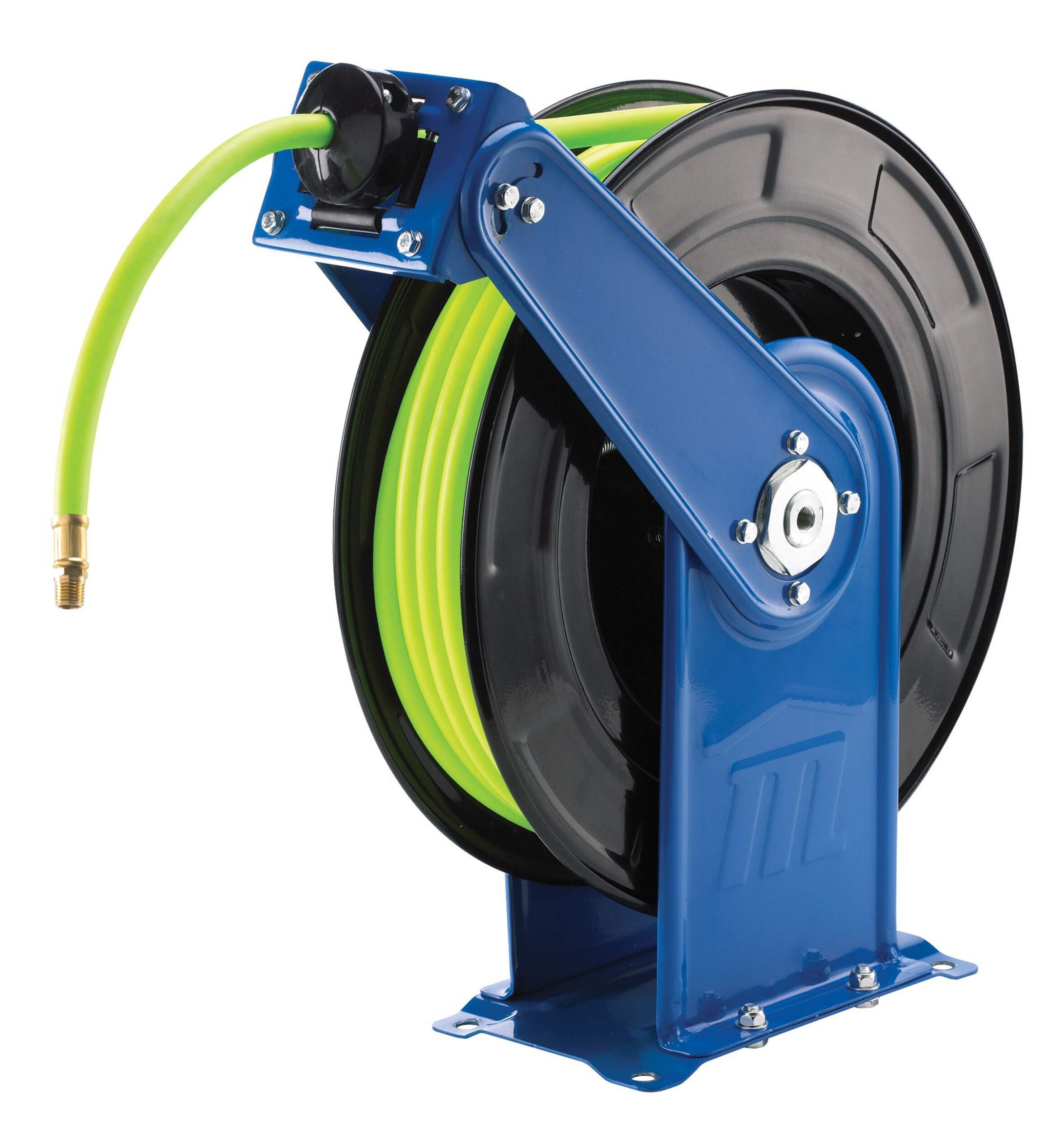 Mastercraft Heavy Duty Air Hose Reel with PVC/Rubber Hose, 75-ft ...