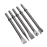 Mastercraft Steel Chisel Set For Air Hammer, 5-pc Front_Angled_Right