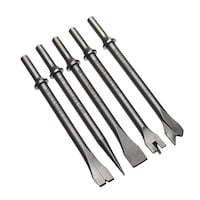 Mastercraft Steel Chisel Set For Air Hammer, 5-pc Front_Angled_Right