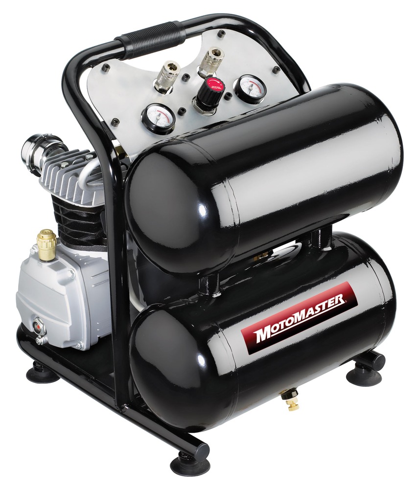 MotoMaster 5 Gallon TwinStack Air Compressor Canadian Tire