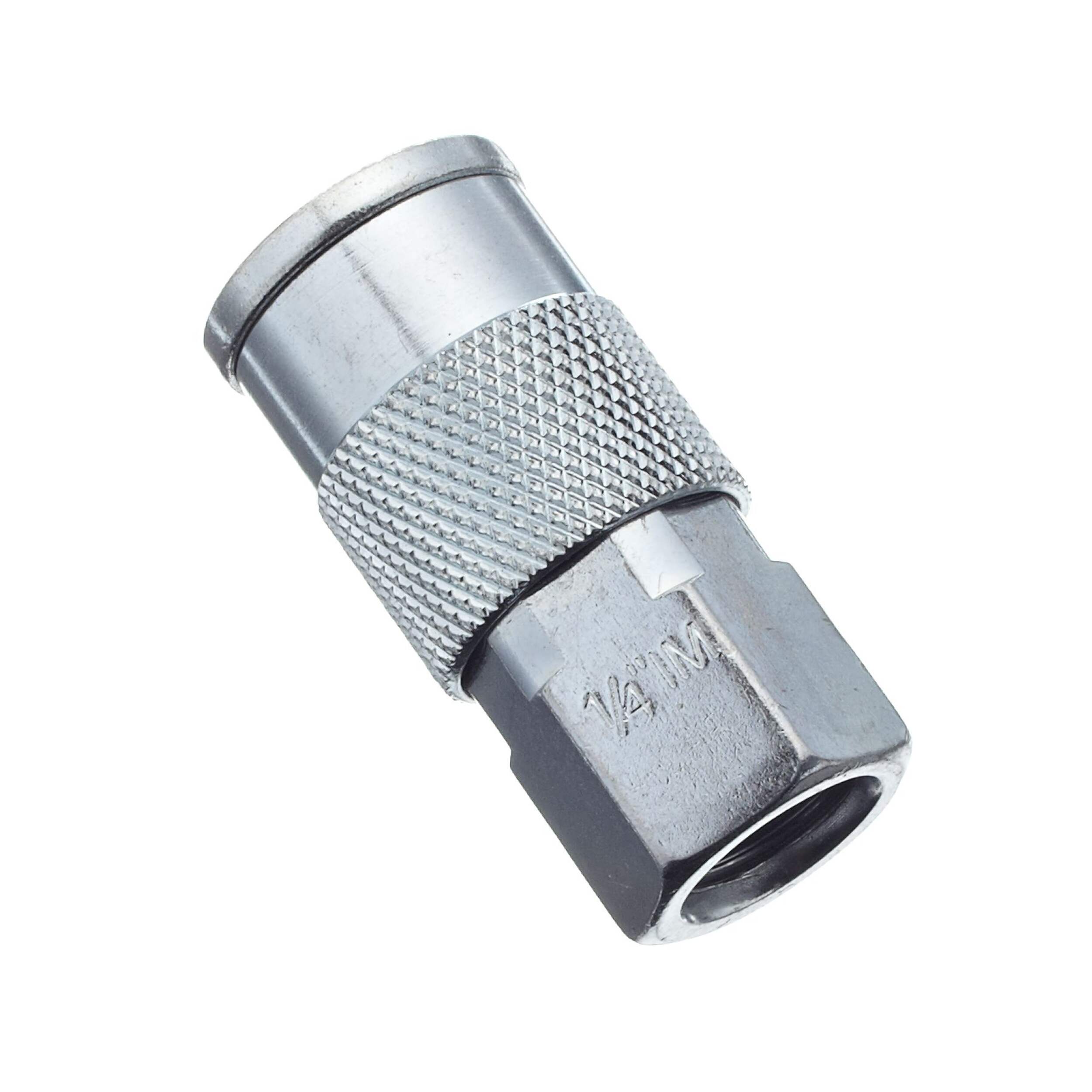 Raccord de tuyau d'air femelle Mastercraft, laiton, 1/4 po NPT Front_Angled_Left